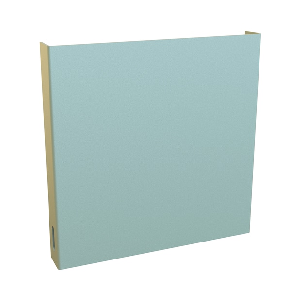 Closure Plate, 7.9 in. H x 7.9 in. W x 1.13 in. L, Steel